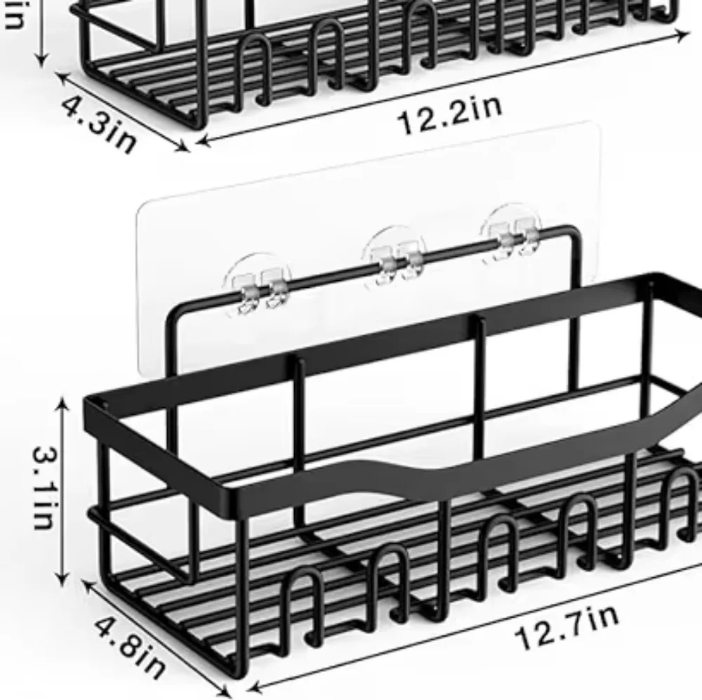 3-Pack Shower Shelf Set